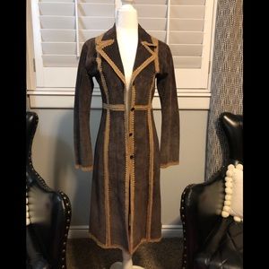 Cello jacket faux suede